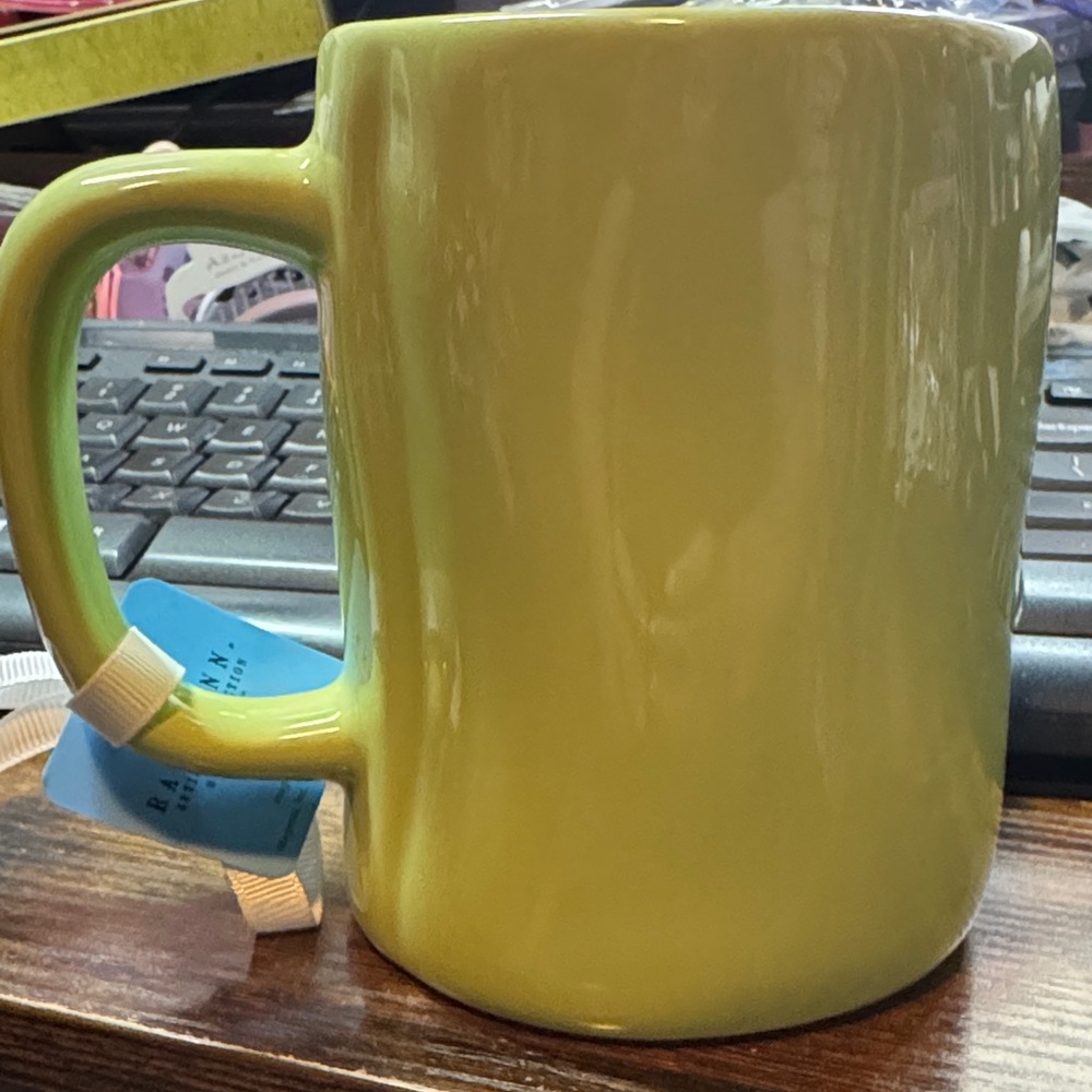 Rae Dunn/Pixar Green Alien Graphic Ceramic Mug - Toy Story Inspired - Picture 3 of 5